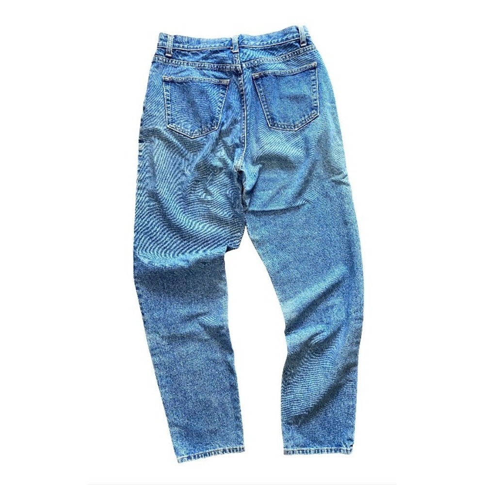 Vintage 90s GAP Classic Fit Blue Jeans High Waisted Tapered Leg Size 10 long